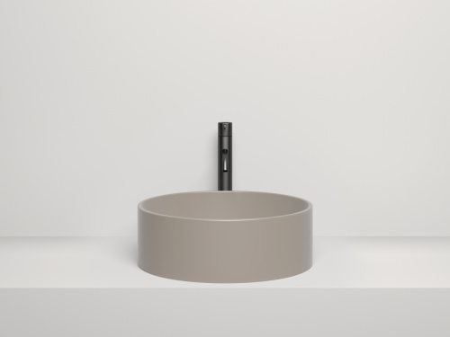 Раковина из искусственного камня S-Stone Salini ARMONIA 130112SM 40х40 накладная цвет белый без отверстий под смеситель - фото 5